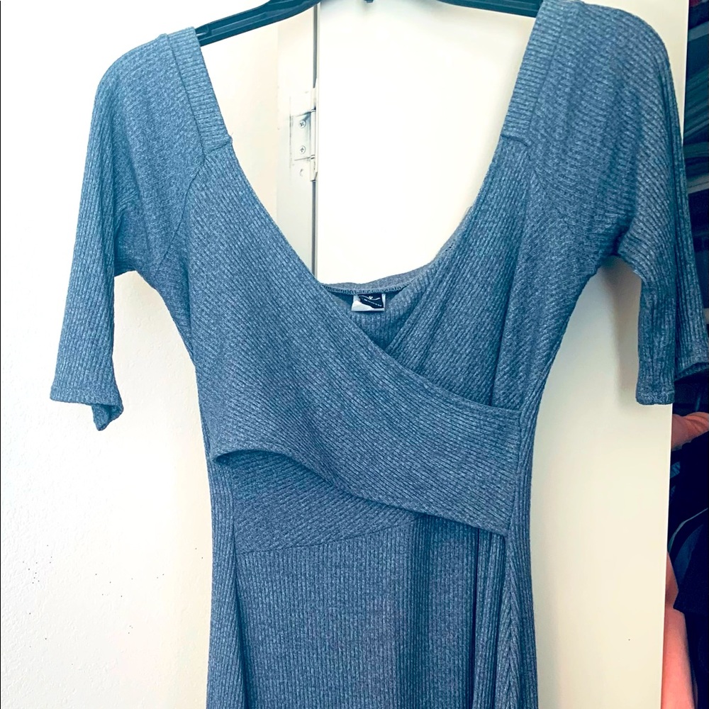 Green Windsor mini dress